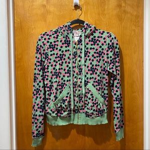 Juicy Couture Short Sleeve Hoodie Size Med…